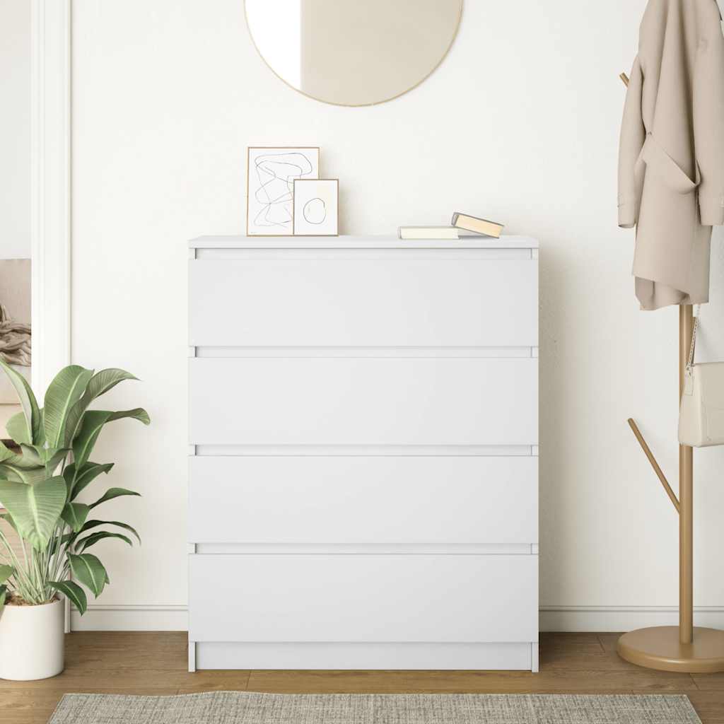 Skänk Vit 80x35x99 cm