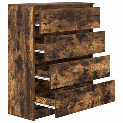 Skänk Rökfärgad Ek 80x35x99 cm