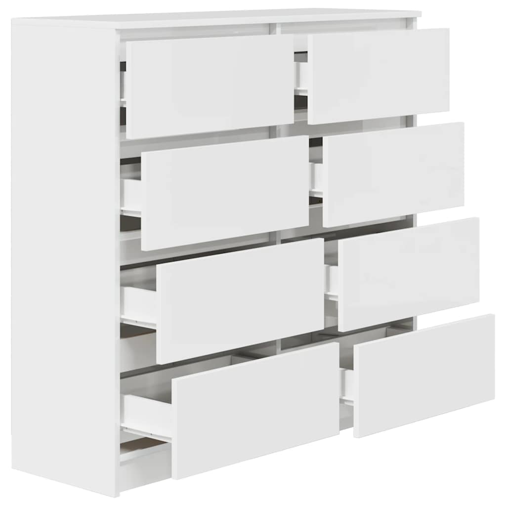 Skänk Vit 100x35x99 cm