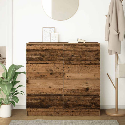 Skänk Åldrat Trä 100x35x99 cm