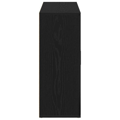 Skänk Svart Ek 91x29,5x75 cm