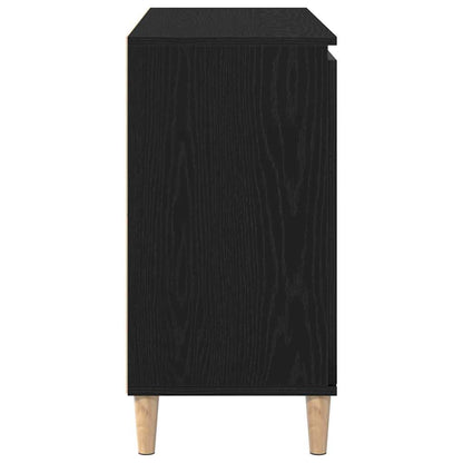 Skänk Svart med låda 102 x 35 x 60 cm