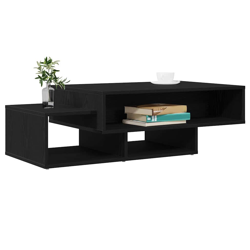 Soffbord Svart Ek 105x55x32 cm