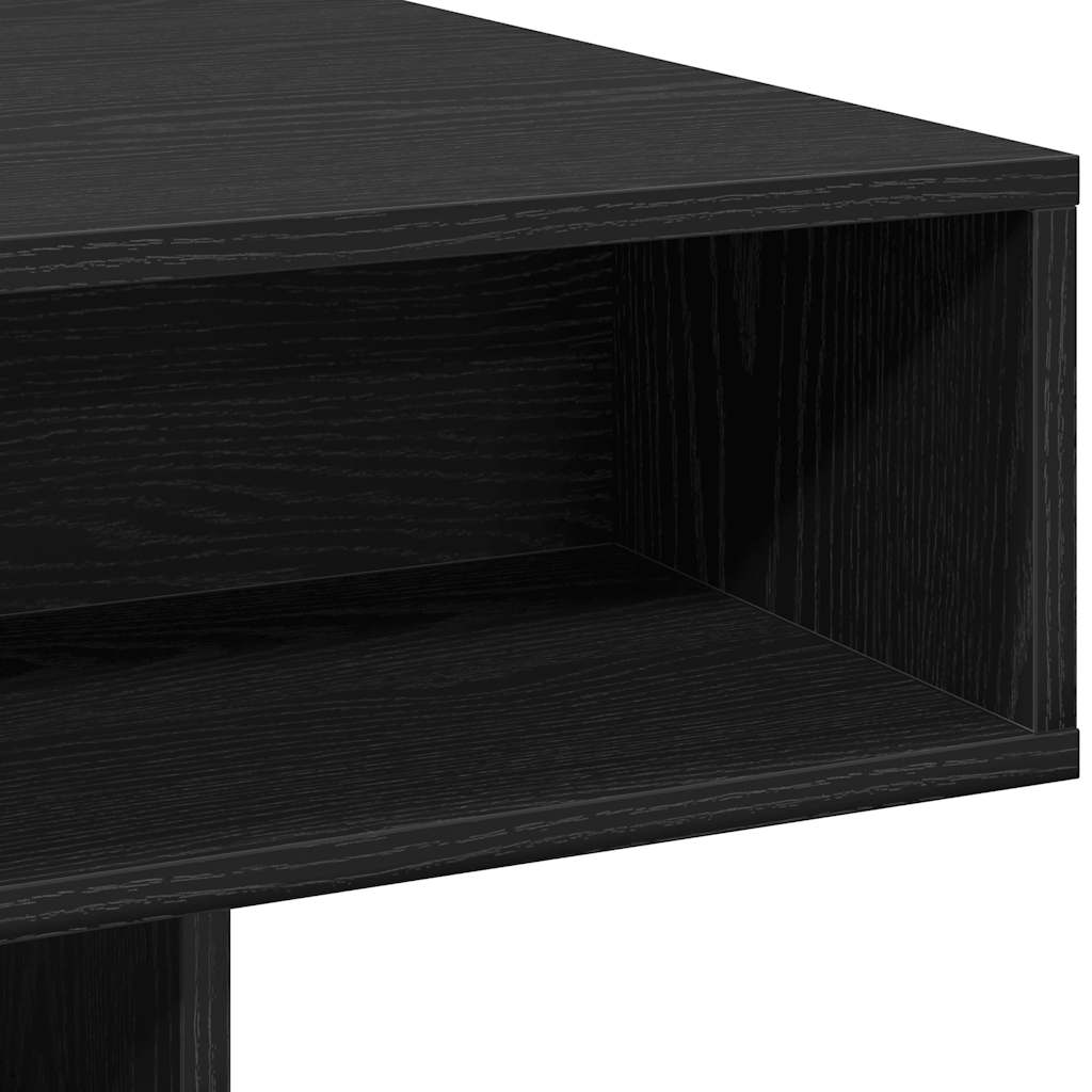 Soffbord Svart Ek 105x55x32 cm