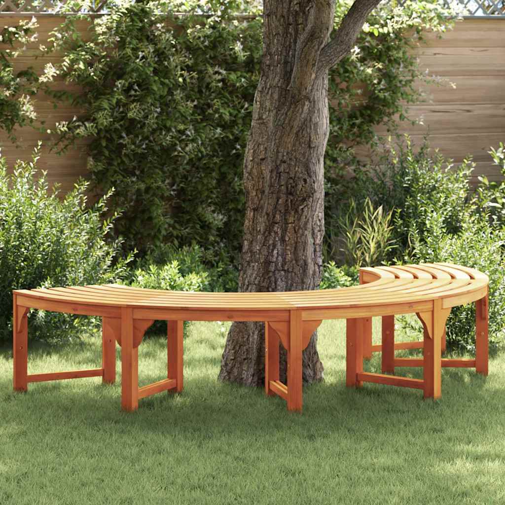 Trädgårdsbänk Trä Naturfärg 160 x 80 x 45cm Massiv Eukalyptus Trä