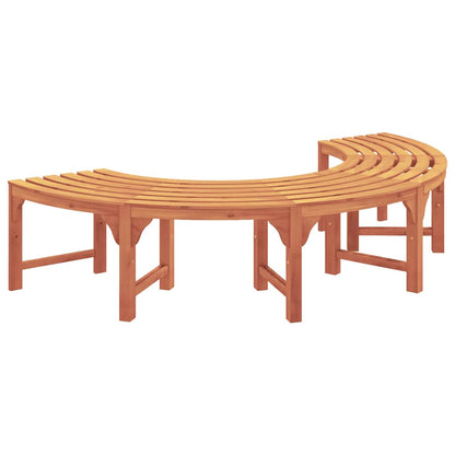 Trädgårdsbänk Trä Naturfärg 160 x 80 x 45cm Massiv Eukalyptus Trä