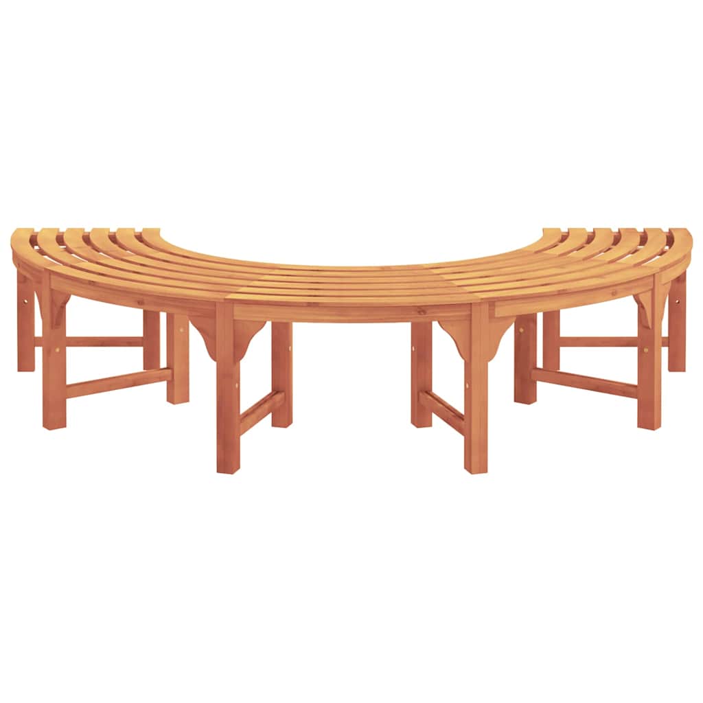 Trädgårdsbänk Trä Naturfärg 160 x 80 x 45cm Massiv Eukalyptus Trä