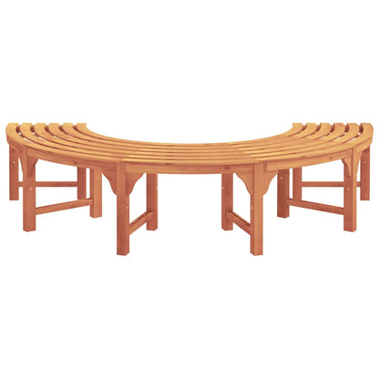 Trädgårdsbänk Trä Naturfärg 160 x 80 x 45cm Massiv Eukalyptus Trä