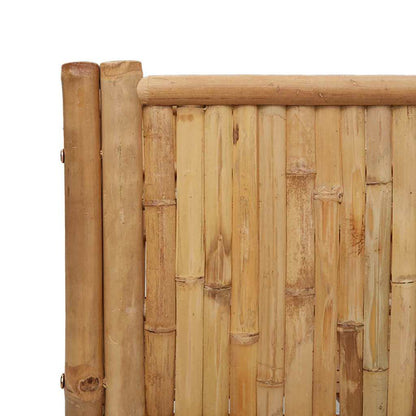 Utomhus Blomkruka Trä bädd Brun 90 x 35 x 70 cm Bambu
