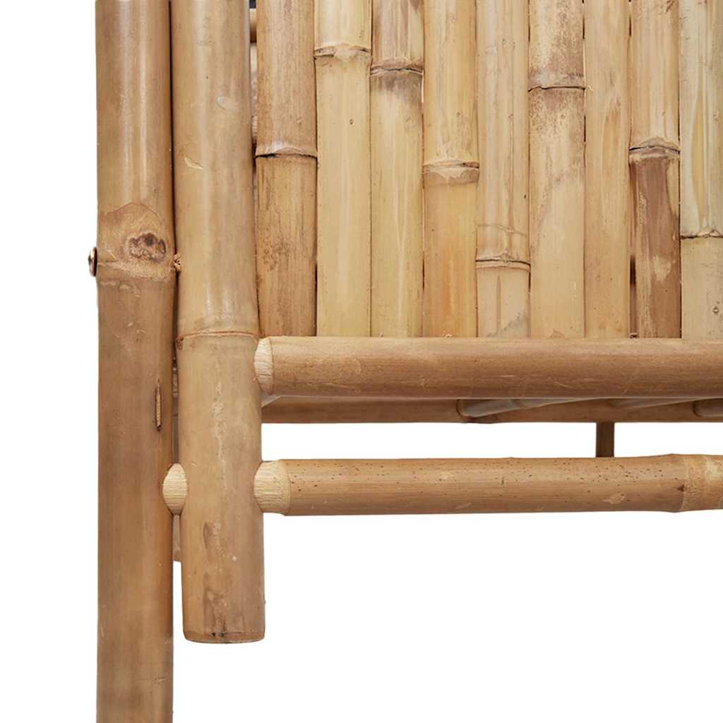 Utomhus Blomkruka Trä bädd Brun 90 x 35 x 70 cm Bambu