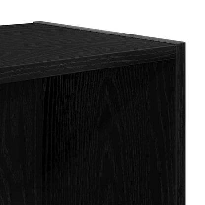 Bokhylla Svart Ek 143 x 30 x 36 cm