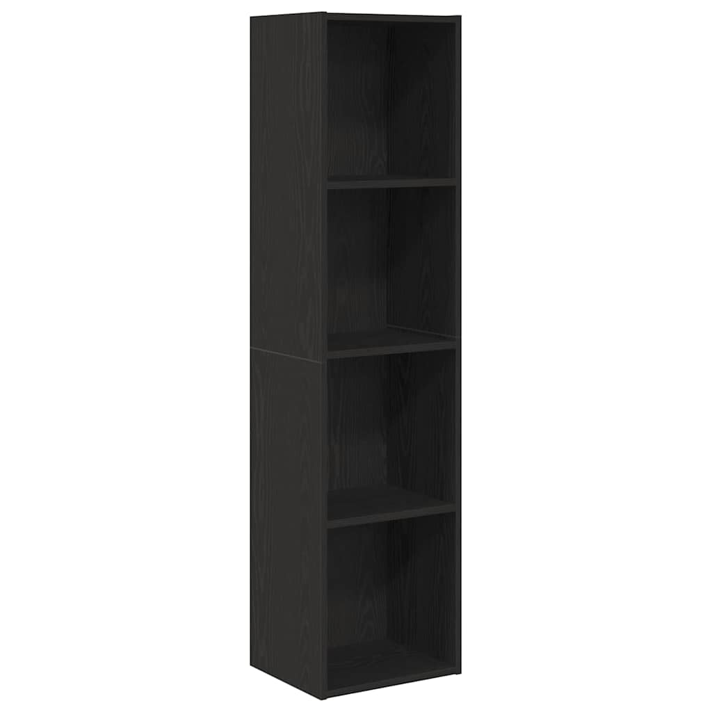 Bokhylla Svart Ek 143 x 30 x 36 cm