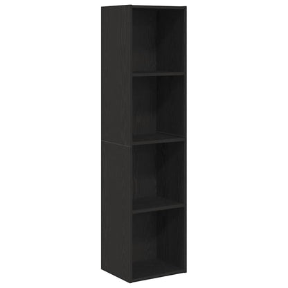 Bokhylla Svart Ek 143 x 30 x 36 cm