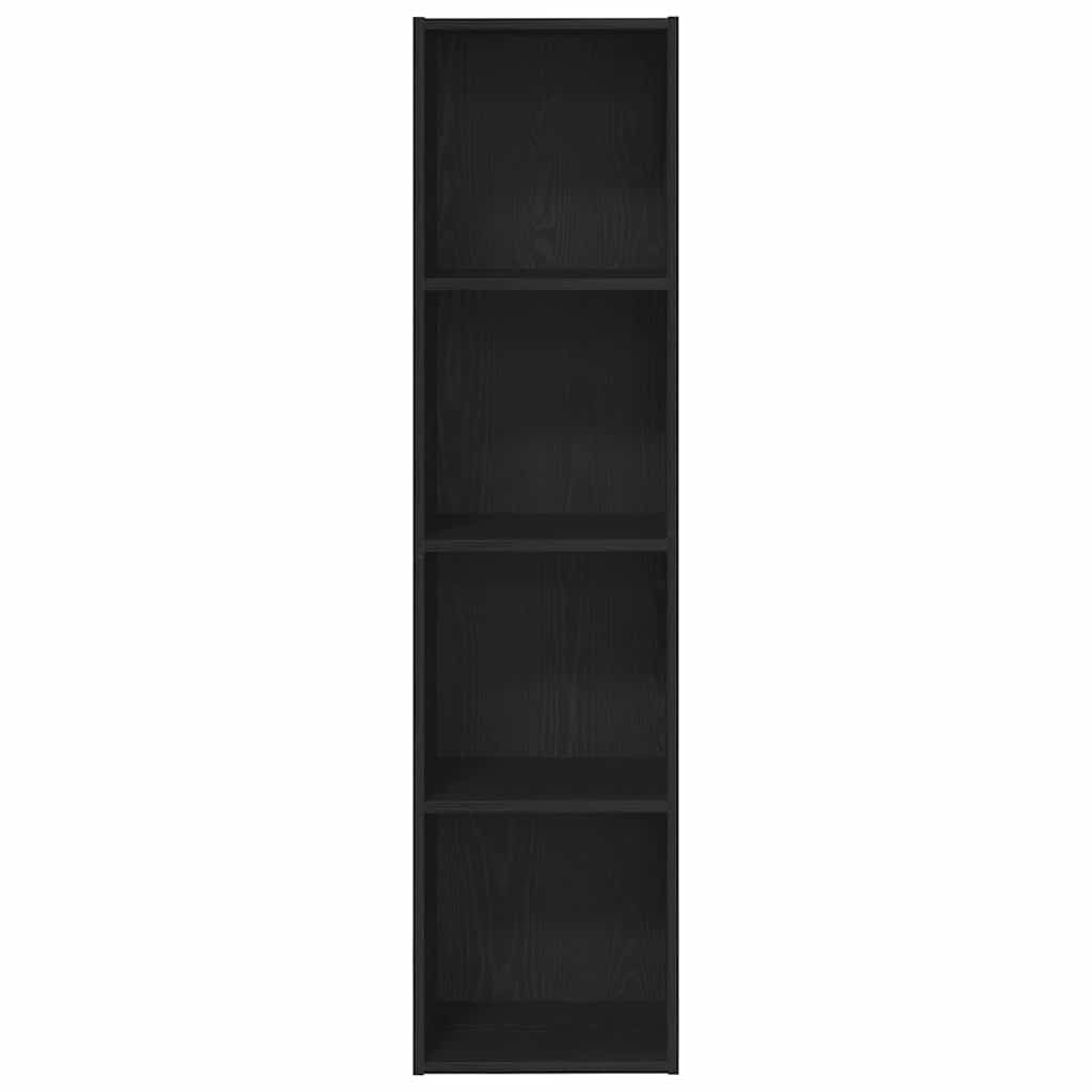 Bokhylla Svart Ek 143 x 30 x 36 cm