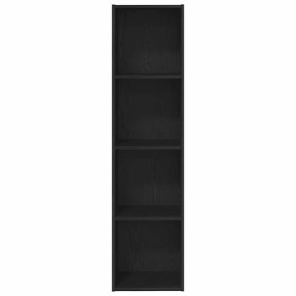 Bokhylla Svart Ek 143 x 30 x 36 cm