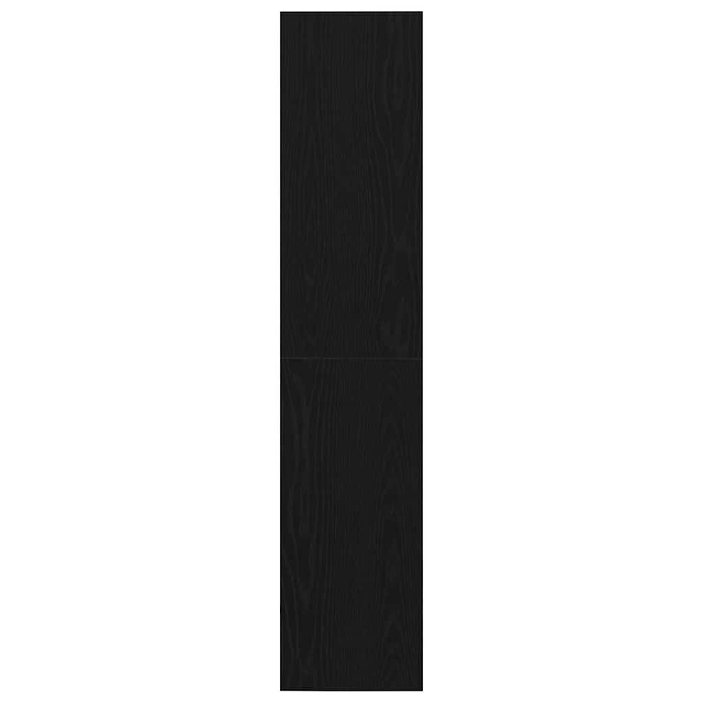 Bokhylla Svart Ek 143 x 30 x 36 cm