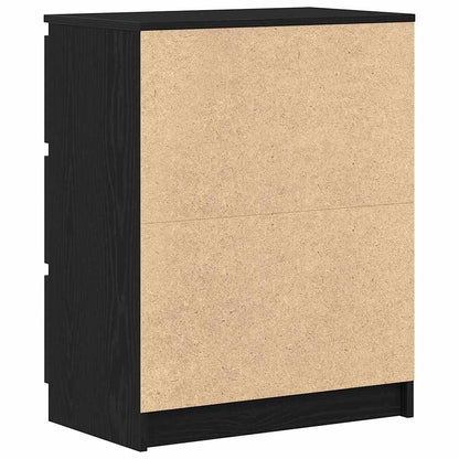 Byrå Svart Ek 60x35x76 cm