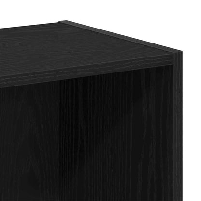Bokhylla Svart Ek 36 x 30 x 171 cm