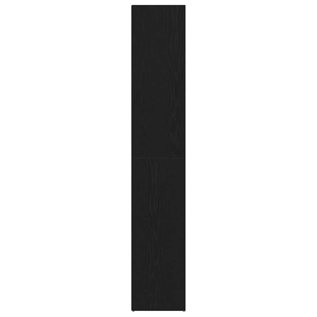Bokhylla Svart Ek 36 x 30 x 171 cm