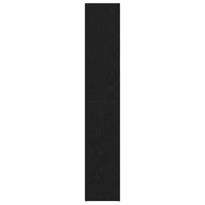Bokhylla Svart Ek 36 x 30 x 171 cm
