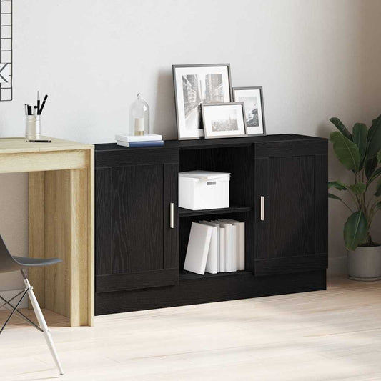 Skänk Svart Ek 120 x 30,5 x 70 cm