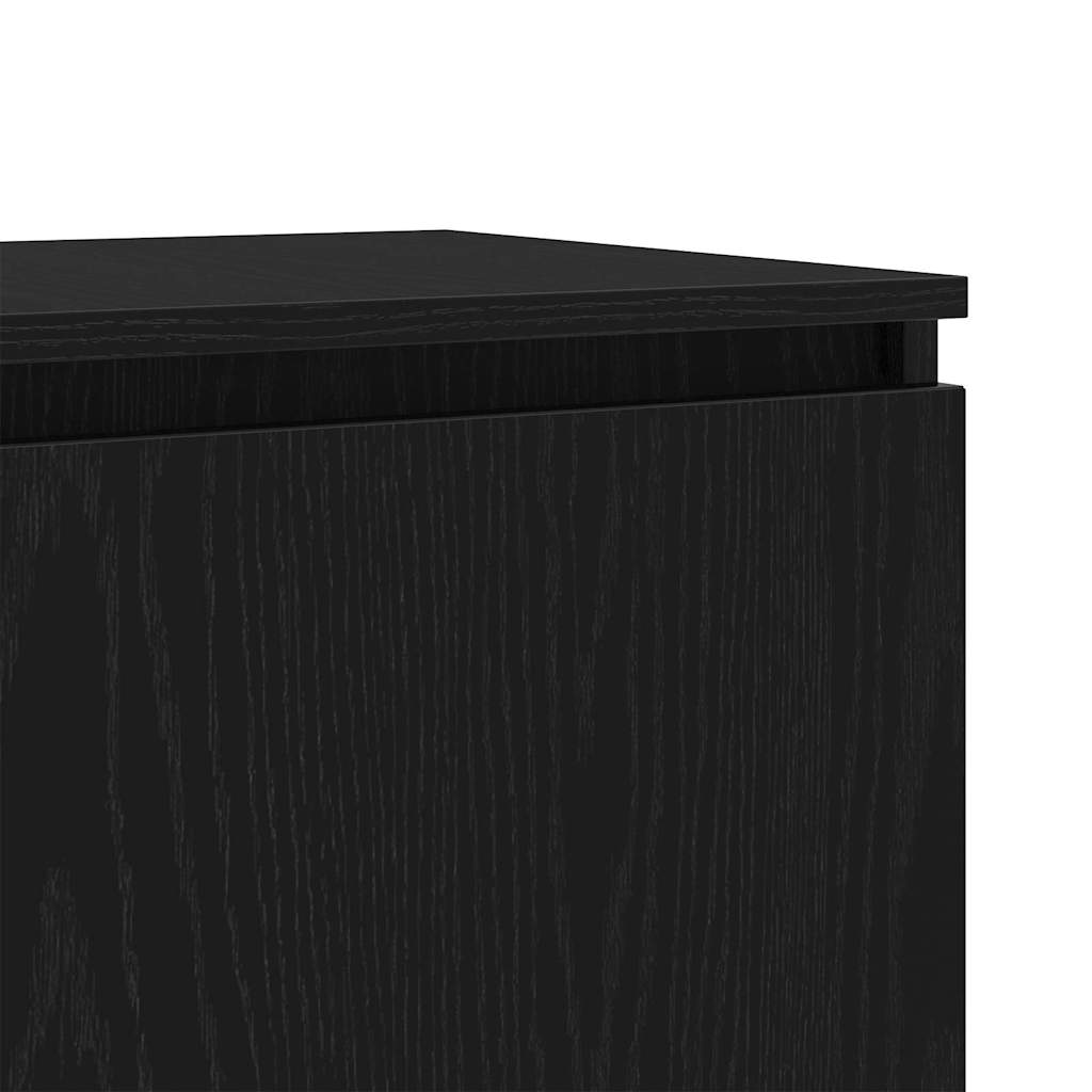 TV-Möbel Svart Ek TV-skåp 140 x 38,5 x 36 cm