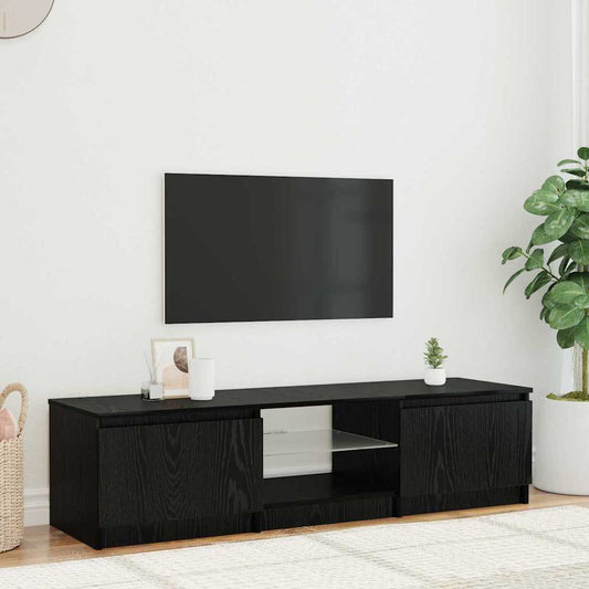 TV-Möbel Svart Ek TV-skåp 140 x 38,5 x 36 cm
