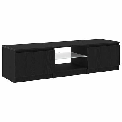 TV-Möbel Svart Ek TV-skåp 140 x 38,5 x 36 cm