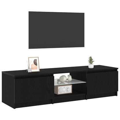 TV-Möbel Svart Ek TV-skåp 140 x 38,5 x 36 cm