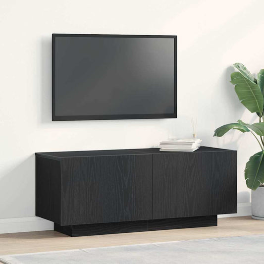 TV-Möbel Svart Ek TV-skåp 100 x 35 x 40 cm