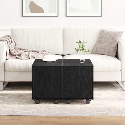 Soffbord Svart Ek 60 x 60 x 38 cm