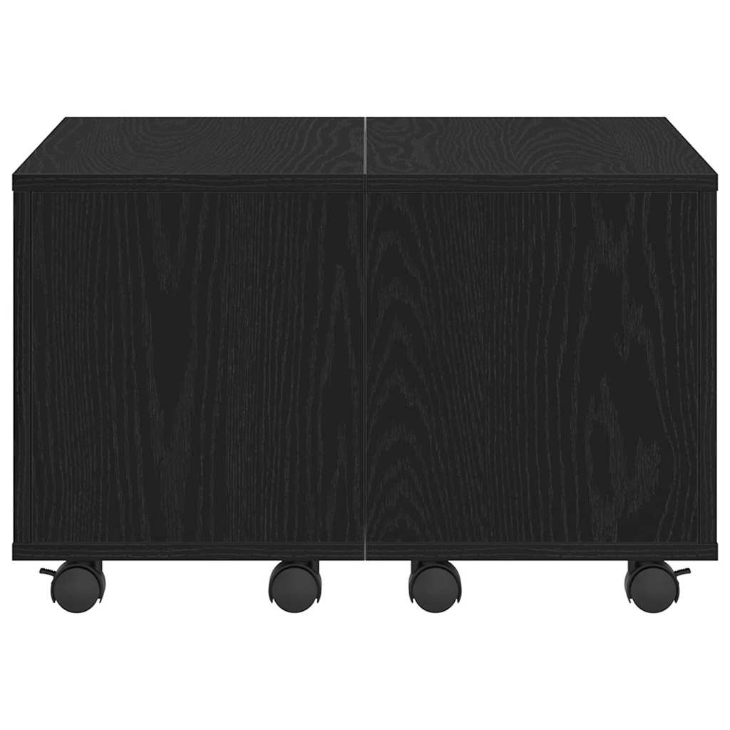 Soffbord Svart Ek 60 x 60 x 38 cm