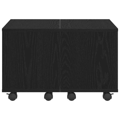 Soffbord Svart Ek 60 x 60 x 38 cm