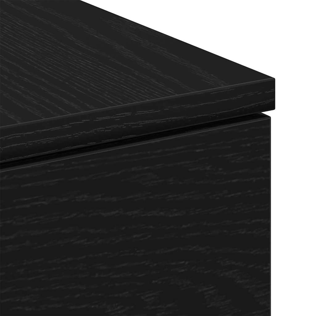 Soffbord Svart Ek 90 x 60 x 31 cm