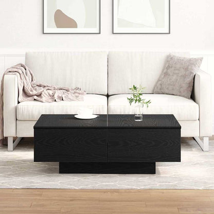 Soffbord Svart Ek 90 x 60 x 31 cm