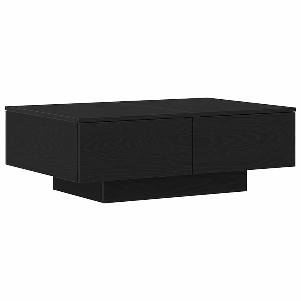 Soffbord Svart Ek 90 x 60 x 31 cm