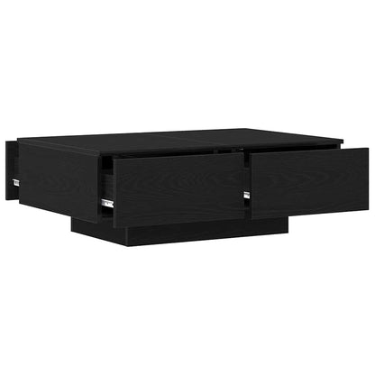 Soffbord Svart Ek 90 x 60 x 31 cm