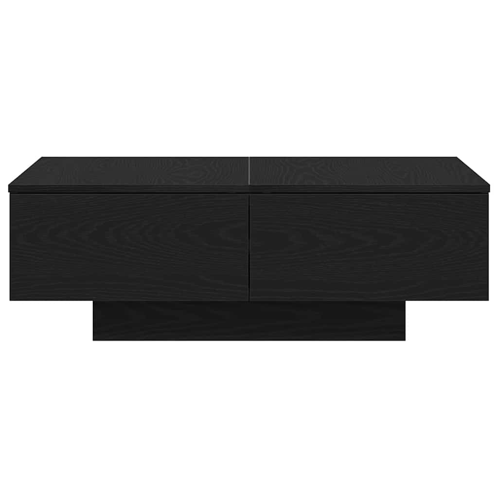 Soffbord Svart Ek 90 x 60 x 31 cm