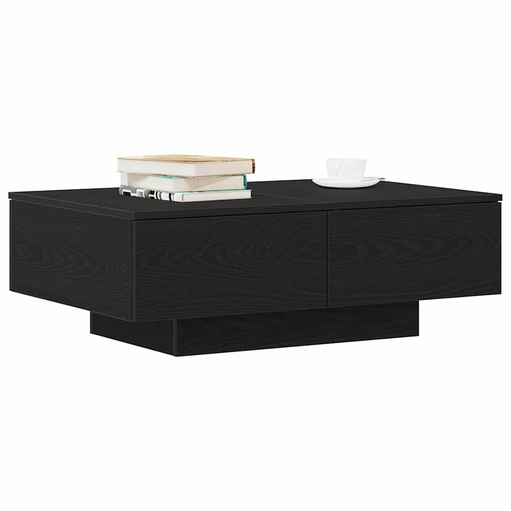 Soffbord Svart Ek 90 x 60 x 31 cm