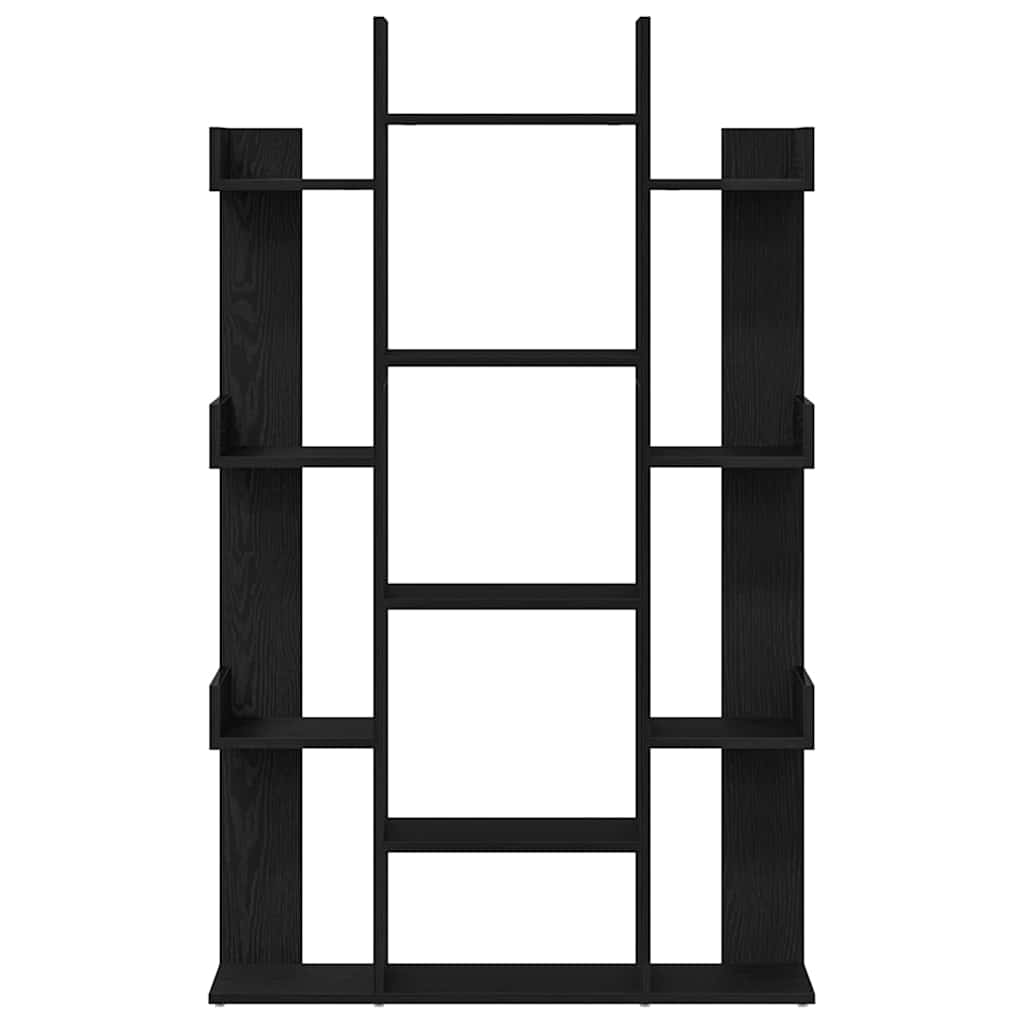 Bokhylla Svart Ek 86 x 25,5 x 140 cm