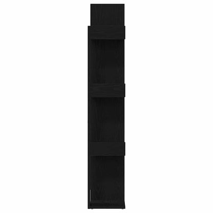 Bokhylla Svart Ek 86 x 25,5 x 140 cm
