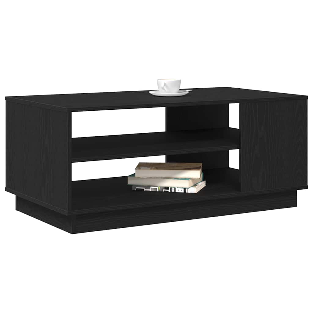 Soffbord Svart Ek 102 x 55 x 43 cm