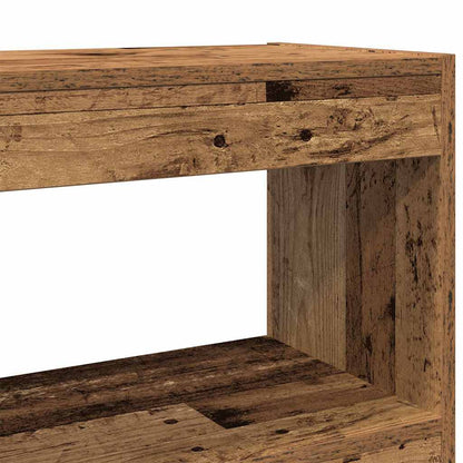 Bokhylla Åldrat Trä 100 x 30 x 72 cm