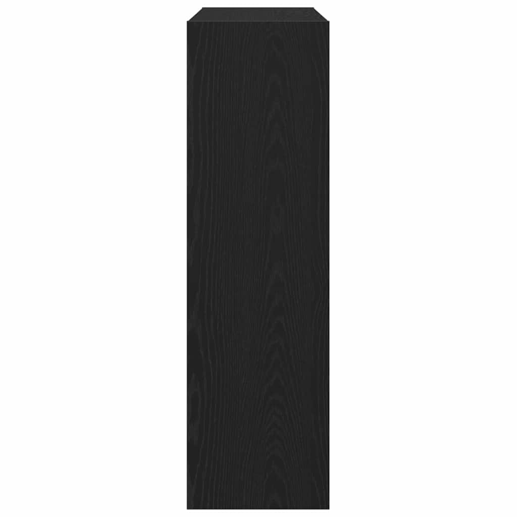 Bokhylla Svart Ek 100 x 30 x 103 cm