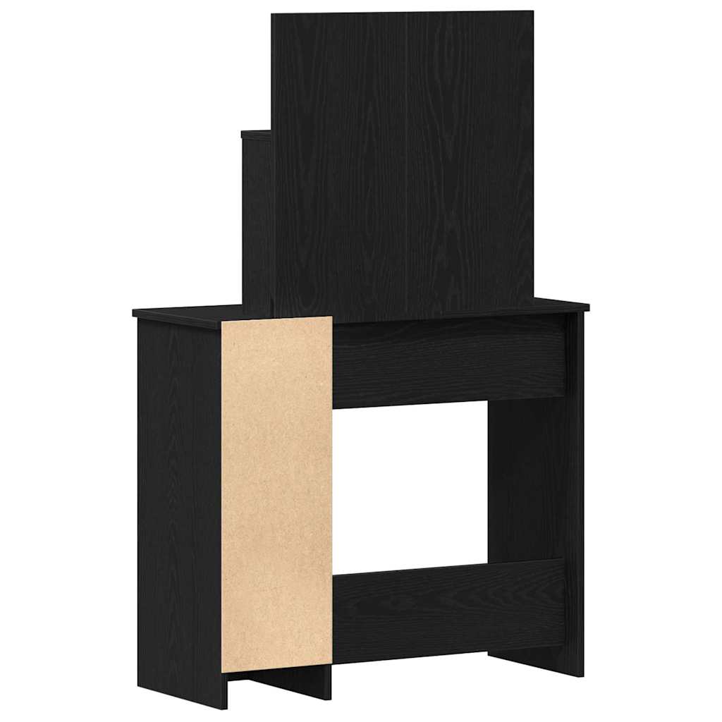 Sminkbord Svart Ek 86,5 x 35 x 136 cm