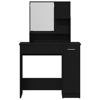Sminkbord Svart Ek 86,5 x 35 x 136 cm