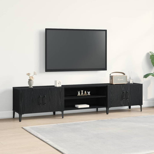 TV-Möbel Svart Ek TV-skåp 180 x 31,5 x 40 cm