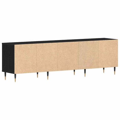 TV-Möbel Svart Ek TV-skåp med låda 150 x 30 x 44,5 cm