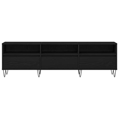 TV-Möbel Svart Ek TV-skåp med låda 150 x 30 x 44,5 cm