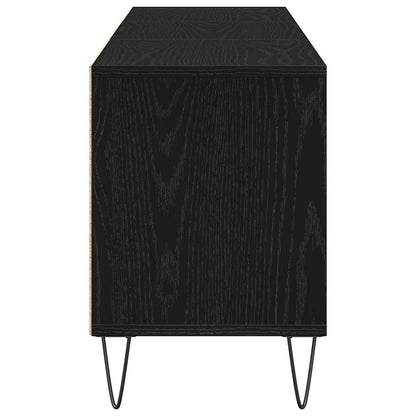 TV-Möbel Svart Ek TV-skåp med låda 150 x 30 x 44,5 cm